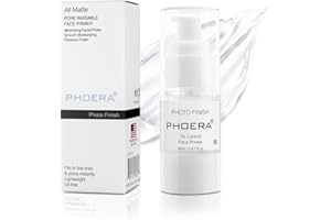 JUNHE Face Primer Pore Under Foundation Oil-control Long Lasting Makeup Foundation Oil-free Makeup Base for All Skin Types (18 ML)