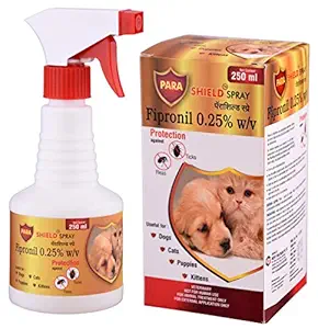 Medfly Parashield Fleas & Ticks Spray for Dogs and Cats - 250 ML