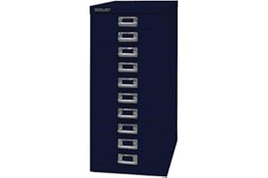 BISLEY Serie 29 MultiDrawer™, DIN A4, 10 cajones, azul oxford.