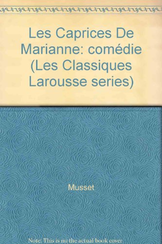 couverture de : Caprices de Marianne (Les)