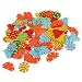 Generic 200pcs Wooden Snow Flake Pieces Kids DIY Educational Assembly Toy Gift RS.540.00