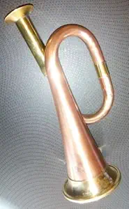 Sai Musical Baby Bugle Copper & Brass Finish 6