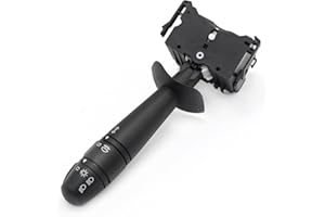 Ollanoos 93160239 Front Fog Light Indicator Light Stalk Switch, Steering Column Switch Replacement for Opel Vivaro Replacement for Renault Laguna Trafic Espace 7701048912 4410524