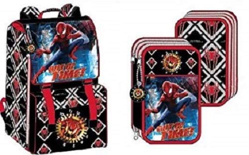 Preisvergleich Produktbild Jacob , Schultaschen-Set rot schwarz