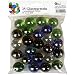 Produktbild 25 Glasmurmeln verschied. Farben, Durchmesser ca. 22 mm, Glas Murmeln im SB Pack, 0192