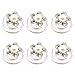 Bride Boutique Bridal Wedding Prom Crystal & Pearl Flower Hair Coils Swirls Spirals Twists Pins