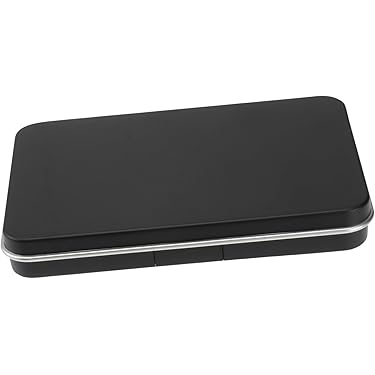 Magnetische Make-up Box Matte Schwarz - Leere Kosmetikpalette Zum Selbstbefüllen