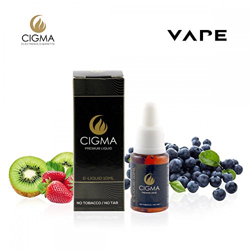 Cigma | 10 ml de líquido E | Berry Mix | Calidad premium Forumla | Para cigarrillo de E | E Shisha | Garantía de devolución del dinero