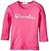 United Colors of Benetton Baby-Girls Logo Long Sleeve T-Shirt, Orange (Coral), 6 to 9 months (Manufacturer Size: 68 cms)