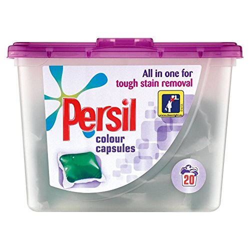 Preisvergleich Produktbild Persil Kleinen Und Mächtigen Farb Biologischen Flüssigkeit Kapseln - 20 Wäschen (20)