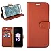 Produktbild Oneplus 5 Hülle, KingShark [Ständer Funktion] Oneplus 5 Schutzhülle, Premium PU Leder Flip Tasche Case mit Integrierten Kartensteckplätzen und Ständer für Oneplus 5-Leder Serie braun
