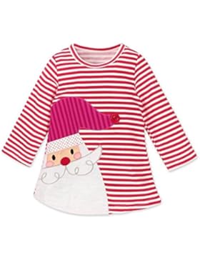 Mädchen kleider Xinan Baby Kleidung Deer Striped Princess Weihnachten Outfits