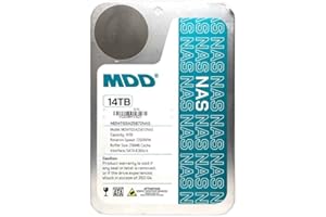 MDD MAXDIGITALDATA MDD (MD14TSATA25672NAS) 14TB 7200 RPM 256MB Cache SATA 6.0Gb/s 3.5" Internal NAS Hard Drive - 5 Years Warranty