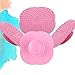 2 Pcs Silicone Makeup Cosmetic Brush Suction Cup Cleaner Cleaning Washing Pad Mat Tools