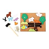 Bigjigs Toys Farm Pin-a-Shape