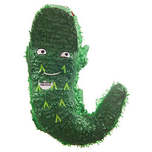 PINATA-SET: Pinata Krokodil + Schläger + Maske + Trolli Süßigkeiten-Füllung + Konfetti – Alligator – PARTYMARTY GMBH® - 3