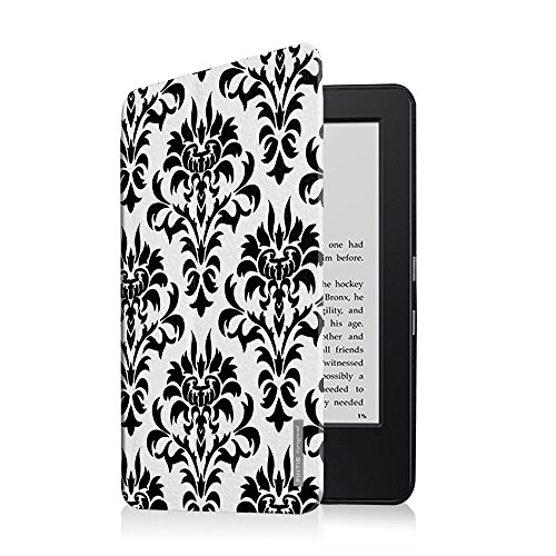 Kindle (7.Gen 2014 Modell) Hülle Case – Fintie Ultra Slim Lightweight Schutzhülle Tasche Etui Cover – Die dünnste und leichteste Hülle für Amazon Kindle (nur geeignet für Kindle 2014 Modell mit Touchscreen), Gotik - 3
