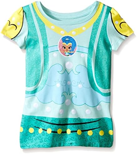 Freeze Kids Womens Toddler Shimmer And Shine Girls Shine Fancy dress costume Tee 3T