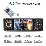 iphone music player app free ✅ 【Touchscreen 7-Farben-Multifunktionsbildschirm】: Die Beleuchtung kann zwischen Weiß, Rot, Grün, Blau, Blau, Gelb, Lila umgeschaltet werden. Die 7-Farben-Hintergrundbeleuchtung kann die Uhrzeit, den UKW-Kanal und den Rückruf sowie weitere Informationen anzeigen (Nach dem Verbinden mit Bluetooth) können Sie auch eine selektive UKW-Wiedergabe durchführen. Die Fernbedienung ist für Sie sehr bequem.