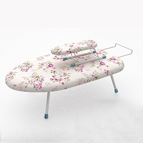LJHA ironing board Folding reinforcement small ironing rack Desktop mini ironing rack 9 color optional Steamer ( Color : A )