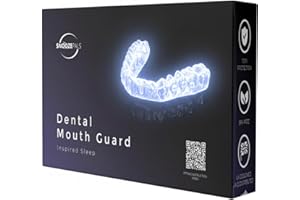 SNOOZE PALS Professional Mouth Guard for Teeth Grinding. 4 Pack UK Designed Gum Shield/Bruxism Mouth Guard for Sleeping. The Best Grinding Teeth Night Guard/Gum Shield for Grinding Teeth Available