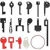 10 Pack Fire Alarm Test Key Universal KAC Call Point Test Keys | Spare ...