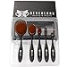 Neverland Pro Foundation Brush Set Powder Blusher Toothbrush Curve Cosmetic Makeup Tool (ABCDE)