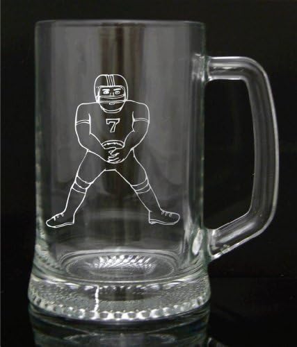 Personalised Engraved Tankard Gift, American Football, Gift Box Included