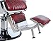 NEW HEAVY DUTY MAROON&BLACK BARBER CHAIR BC-20 UK STOCK HADI® FREE DELIVERY 80KG 5 YEARS WARRANTY@HIGH QUALITY@FREE CHILD BOOSTER@NEW UK