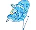 Baby Rocker Bouncer Chair Soothing Music Viberation Toys IN BLUE