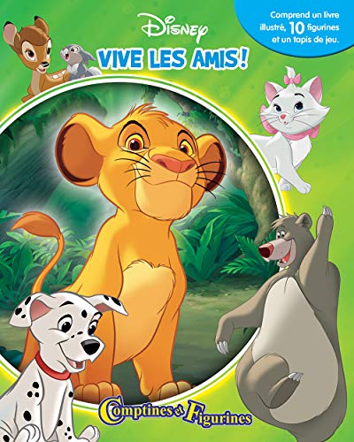 Phidal Disney Vive Les Amis Comptines et Figurines, 2019, Version Française