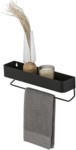 Sealskin Brix Opbergrek Met Handdoekhouder Mat Zwart - View #13