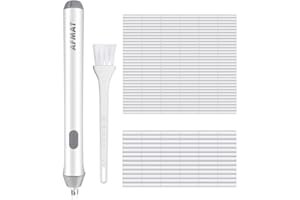AFMAT Electric Eraser, Electric Erasers for Artists with 140 Refills, Battery Operated Eraser, Electric Eraser Kit for Drawing, Art, Painting, Sketching, Drafting Pencils, Detailer Tool for Crafting-White