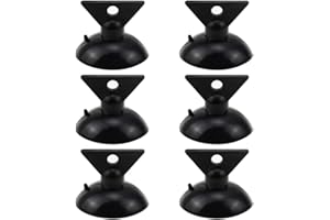 NewZC Outil d'enlèvement des ampoues -6 pièces dans un paquet, pour ampoule de lampe, outil de suçoir, outil de ventouse halogène LED GU10 MR16 – Noir