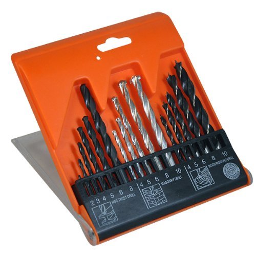 Preisvergleich Produktbild DIY - 16 Stück Assorted Drill Bit Set
