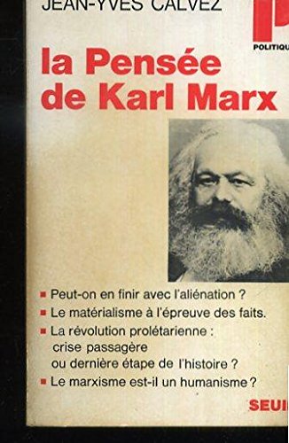 Pensée la de karl Marx