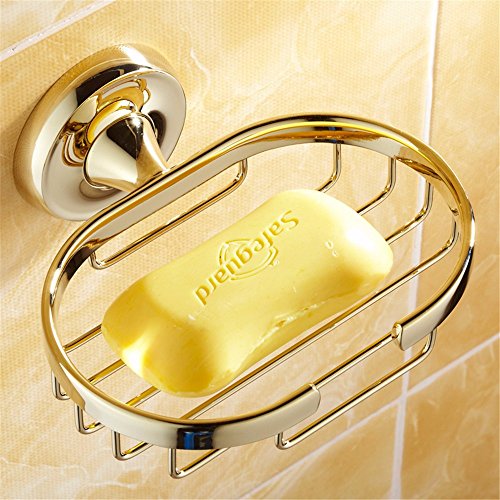 LOSTRYY kontinental Hotels Seifenschale Seife Netto-Gold Toilette Bad Regal - 3