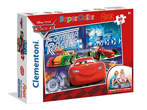 Preisvergleich Produktbild Clementoni 25442.2 - Boden 40 T Cars, BodenPuzzle