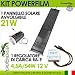 Produktbild Kit solar PowerFilm 21 W Flexibles Photovoltaik Solarpanel mit Laderegler Zinn ra-9