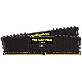 Corsair Vengeance LPX 16GB (2x8GB) DDR4 3000MHz C16 XMP 2.0 High Performance Desktop RAM Kit, Black