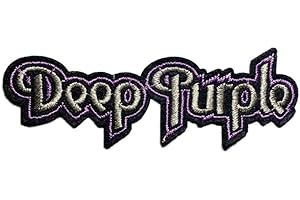 HOTRODSPIRIT Patch Deep Purple Purple 10.5x3 cm Badge Hard Rock band