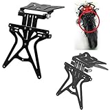DUCATI MONSTER 900 I.E. 1999 - 2002 Verstellbarer Kennzeichenhalter für universelle Motorräder NICHT SPEZIFISCH LAMPE AERO-X 90146 Halterung 270 X 190 X 35 mm
