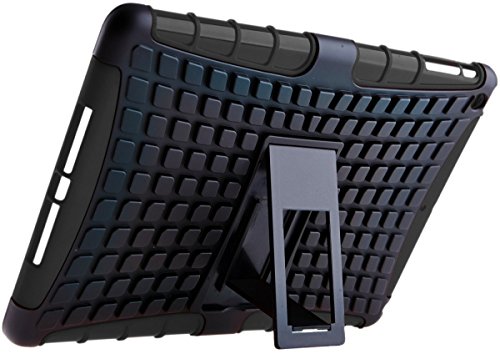 iPad Air 2 Hülle, DN® Rugged Robuste Gummi Drop Proof Schutzhülle + Eingabestift für Apple iPad Air 2 (6. Generation) - 4