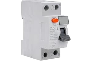 WATTIVE Disjoncteur différentiel 30mA 40A type A disjoncteur à courant résiduel 2P AC230V RCCB disjoncteur 2 pôles interrupteur différentiel Protection contre les fuites GYL10