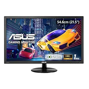 ASUS VP228H 21.5-inch (54 cm) LCD Gaming Monitor with HDMI & DVI Connectivity - 90LM01K0-B01170 (Black)
