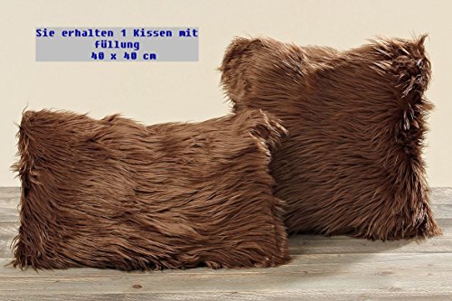 Kissen Furry L40 B40cm Obermaterial:100%Polyacryl - 2