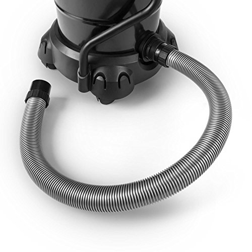 DURAMAXX Lakeside Powerplus Teichsauger Schlammsauger (1200 Watt, zwei Arbeitsstufen, 30 Liter Auffangtank, Entleerungsautomatik, 3 m Saugschlauch, Ablauf) schwarz - 5