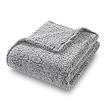 Material duradero y elegante - Manta hecha con materiales de alta calidad para proporcionar una vida útil duradera. Puede ser utilizada como un elemento decorativo. Ofrece calidez y elegancia