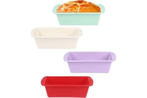 NYGGTYK Formy silikonowe do frytkownicy na gorące powietrze, 4 sztuki, do pieczenia chleba, akcesoria do pieczenia chleba, akcesoria do pieczenia chleba, nadają się do ciast, tostów, chleba