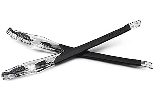 HKUCO Gambe del telaio trasparenti di ricambio in gomma per Oakley Crosslink Sweep/Switch Glasses frame